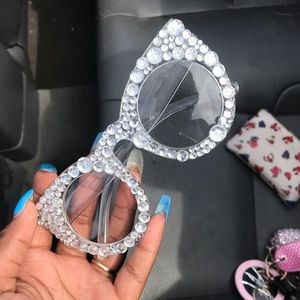 Blinged out glasses